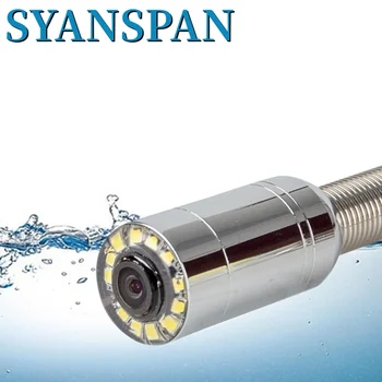 Sewer Pipe Inspection Camera Head, SYANSPAN 23mm/17mm Drain Sewer Pipeline Industrial Endoscope Camera Parts Replacement NO Skid 1
