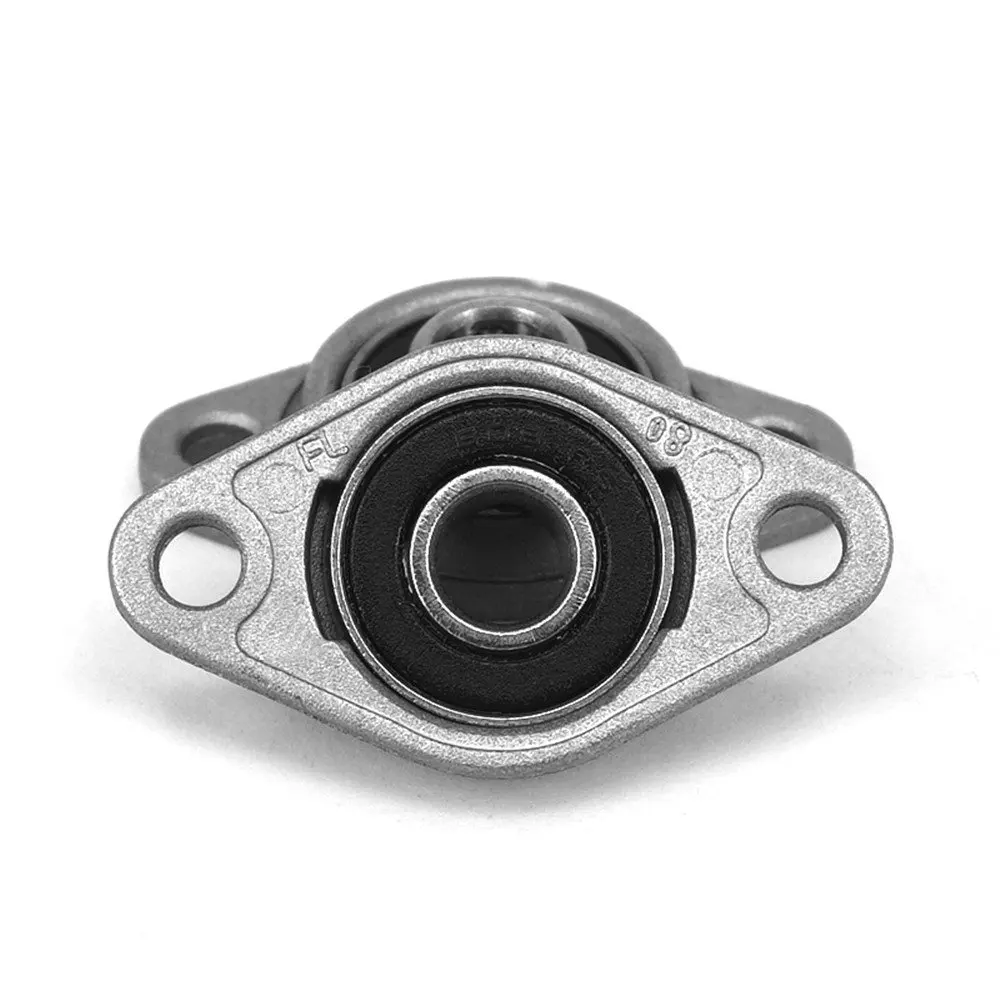 3D printer lead screw end support Zinc Alloy pillow block bearing KFL08 Bore 8mm 10mm 12mm 15mm Pillow Bearing Mounted