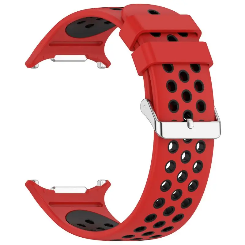 Dual-Tone Silicone Sports Strap Bracelet