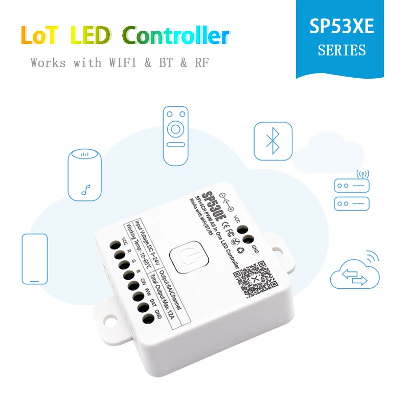 SP530E 다기능 제어, 모바일 앱을 통한 블루투스, 와이파이, LAN 원격 제어 가능
