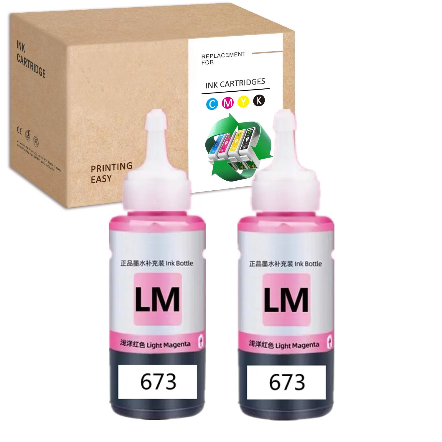 Ink Bottles 70ML dye ink kit,ink refill kit,dye ink refill,inkjet printer ink,ink cartridge refill kit,ink refill For Epson 673 T673 T6731 T6732 T6733 T6734 T6735 T6736 For L800 L801 L805 L810 L850 L1800 L1805 Printer