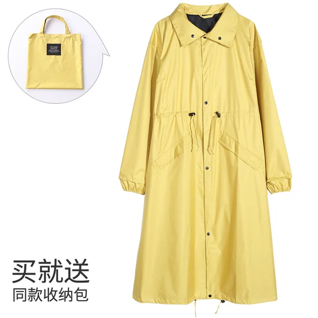 Női Divat Esőkabáta Vízálló Eső Poncho Köpenytetővel A Túrázáshoz És Turnéhoz - Image 6