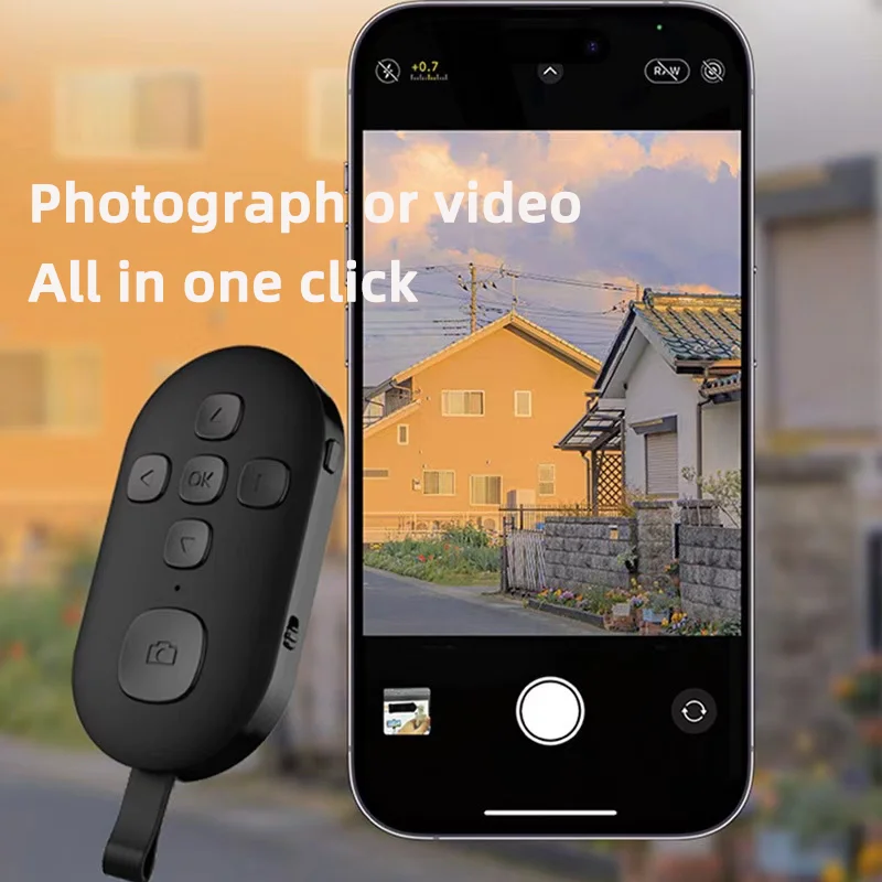 Bluetooth Camera Remote Control Rechargeable Brush Video Mobile Phone Stand Selfie Stick Universal