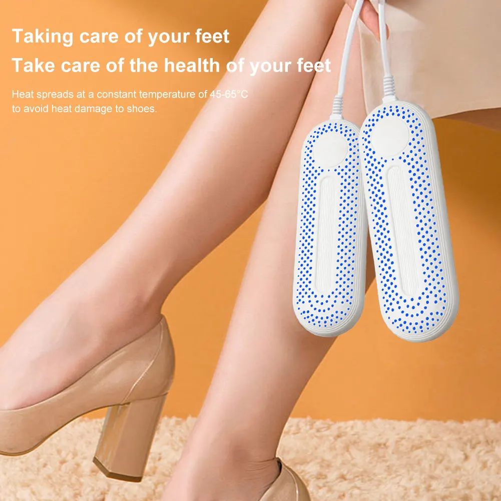 Shoes Dryer Shoe Dryer Heater Portable Electric Shoe Drying Machine Timing/Telescopic/Purple Light Compact for Home Shoes Socks 5