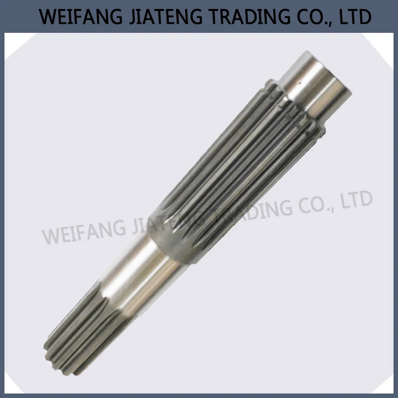 For Foton Lovol tractor Parts FT804.42 Intermediate gear shaft customized intermediate shaft 1st gear js180 1701049 19247 for truck parts