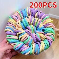 Vibrant 200 - Piece Elastic Hair Tie Set - Stylish and Practical Hair Accessories (200Pcs)