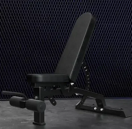Gym Equipment Black Weight Lifting Adjustable Dumbbell Sit Up Bench