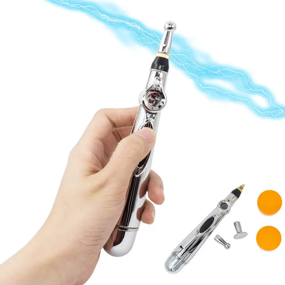 TENS Pulse Massager EMS Low Frequency Nerve Muscle Stimulator Physiotherapy Therapy Acupuncture Pen Body Massage Pen Health Care