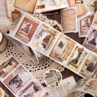 Yoofun 6.5x300cm Vintage Washi Tape A Person's Miss Retro Style Masking Tape for Journaling Scrapbooking Diary diy Stationery 1