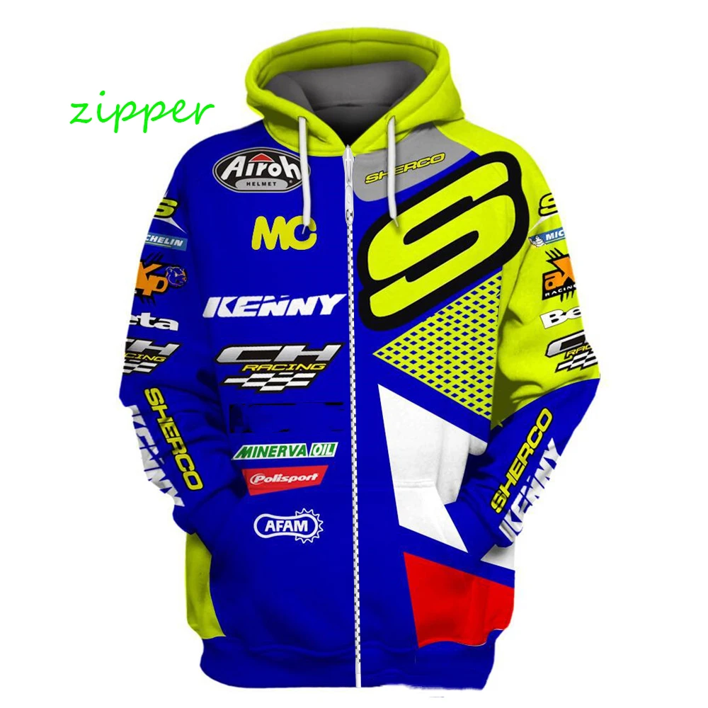 

2024 Hot selling Spring and Autumn Motorcycle Club Leisure Sports Zipper Hoodie Outdoor Racing Rally Training Pullover