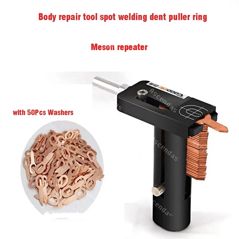 New sheet metal repair puller tab transmitter spare part for spot-welding body repair, with 50 washers
