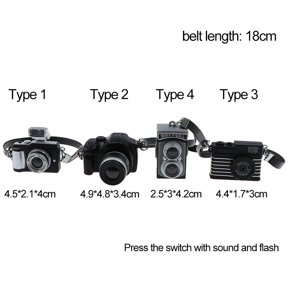 Dollhouse Miniature Simulation Camera Doll Toys Accessories For Dollhouse Decoration Kids Birthday Gift doll accessories dollhouse furniture