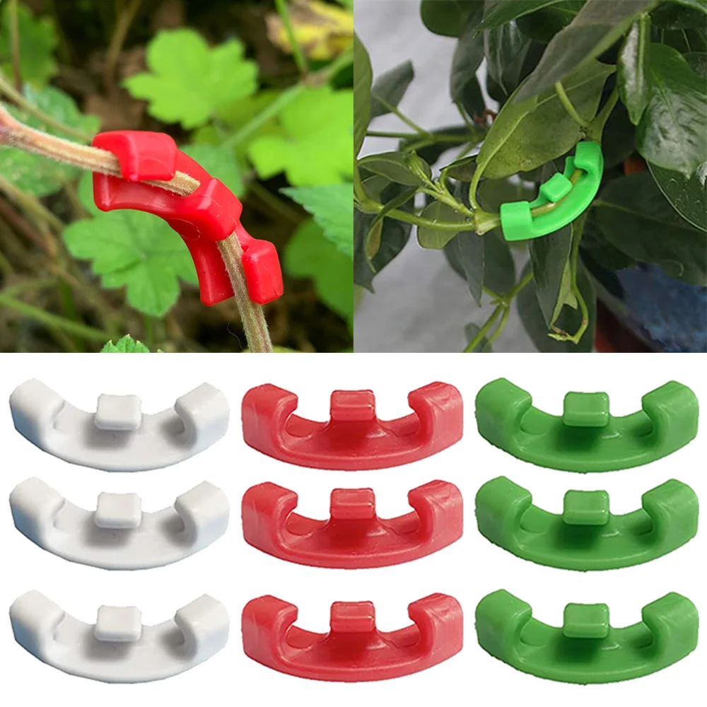 

90 Degree Plant Bender Low Stress Training Growth Manipulation Bending Clips Twig Clamps PVC Plant Stem Growth Manipulation Kits