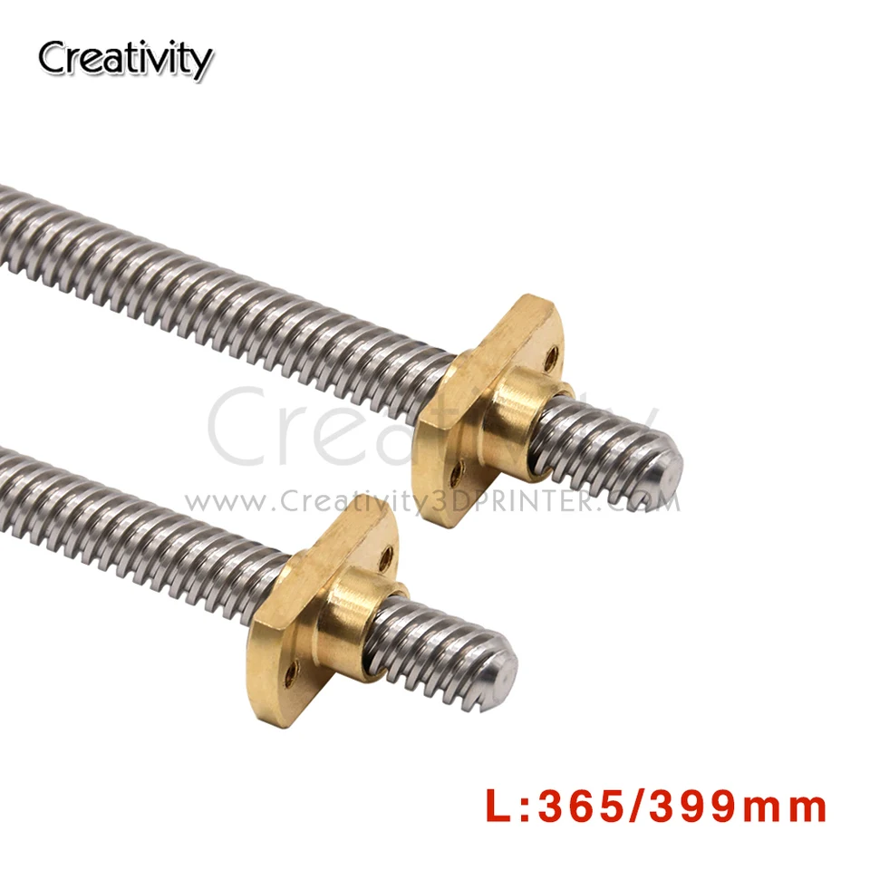 1PCS T8*8 Ender-3 V2 Lead Screw Z-axis Rods length 365MM 515MM