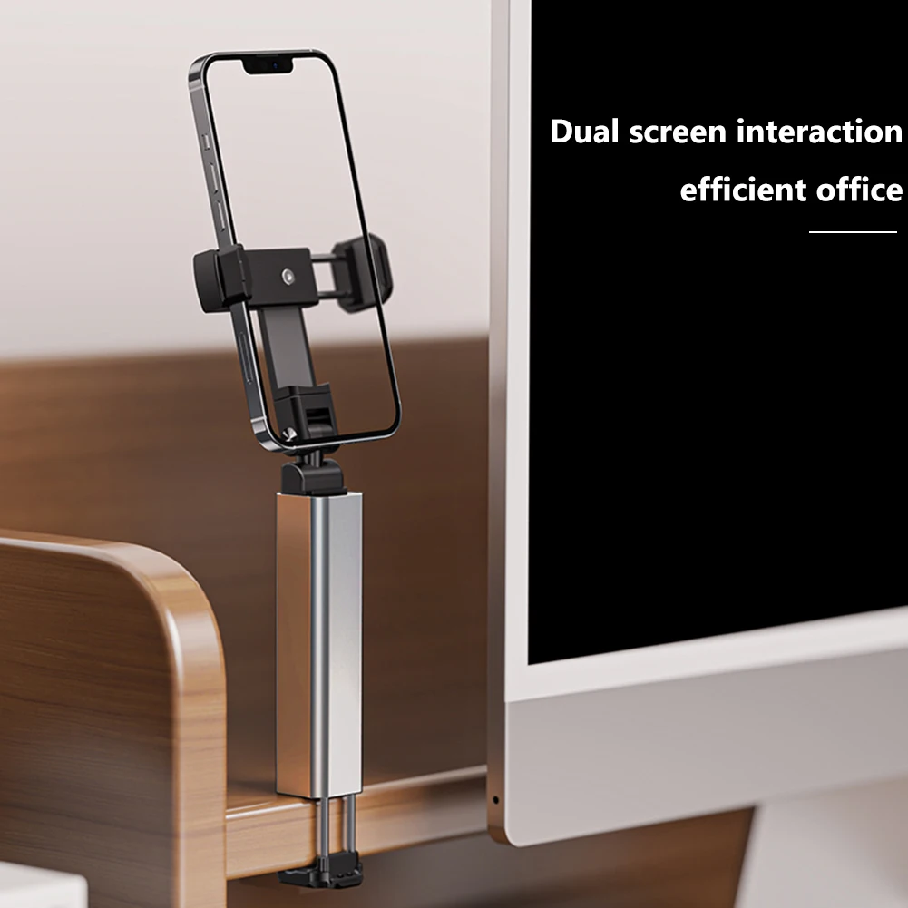 Support Téléphone Universel Rotatif 360° – Pour Avion, Voiture, Bureau – Pliable, En ABS
