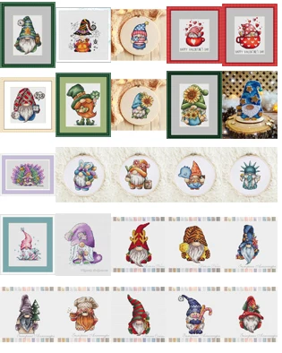 Little Man Cross Stich Ricamo Set Disegno Elettronico Cross Stich Kit Cucito