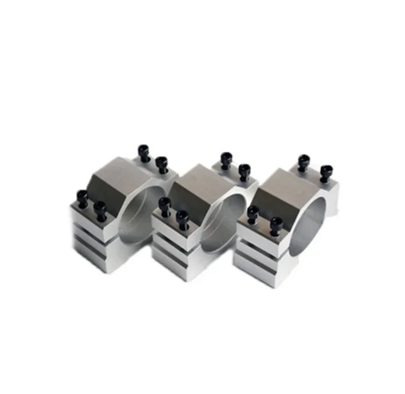 CNC Engraving Machine Spindle Motor Bracket Seat CNC Carving Clamp Holder Aluminum From 20mm To 36mm