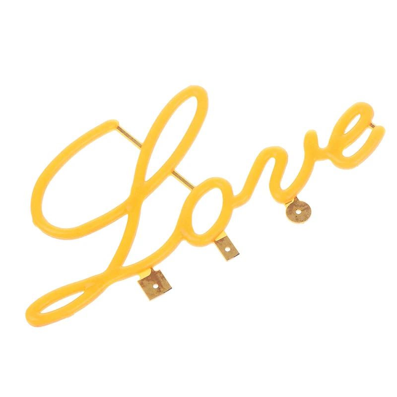 DIY LED 전구 액세서리, 에디슨 유연한 문자 LOVE 필라멘트 촛불 다이오드, 프로포즈 파티, 결혼식 분위기 장식 조명, 3V