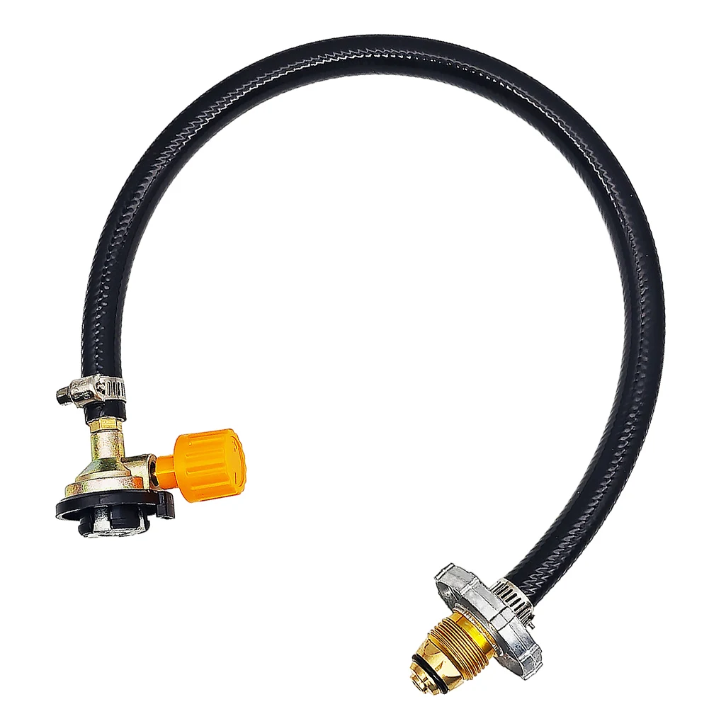 One-Piece Cassette Inflation Calve To Fill Empty Propane Gas Cylinder Adapter Valve Convenient Outdoor Inflation Valves Supplies