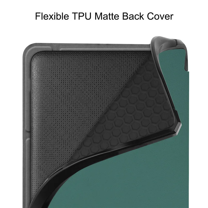 para Kobo Libra Case 2023 Polegada Ebook Ereader Magnético Multi-dobrável Suporte Macio Tpu Volta para Kobo Libra Capa 2023 Crianças Mais Caneta - Imagem 6