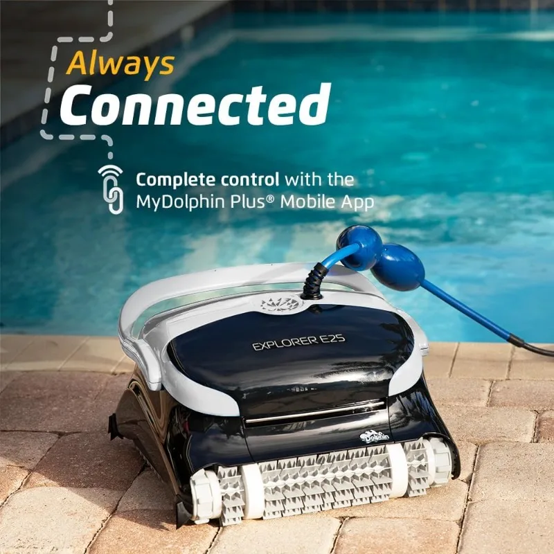 Dolphin (2025 Model) Explorer E25 Wi-Fi Robotic Pool Vacuum Cleaner 2