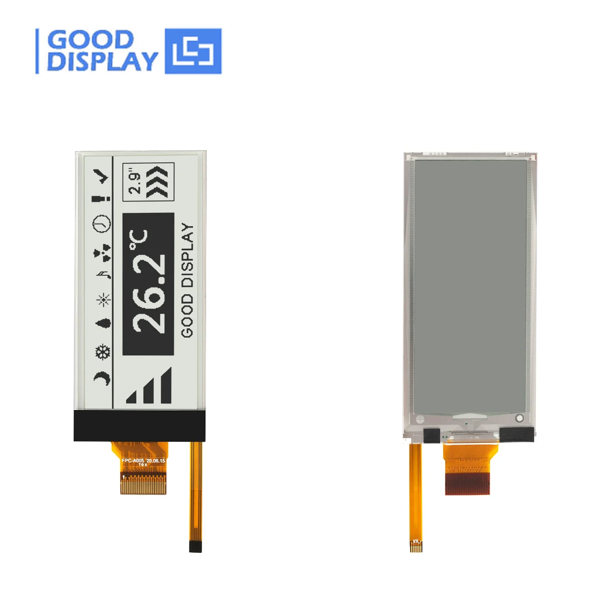 Refresque Rapidamente o Frontlight Spi 296x128 E-paper Epd Gdey029t94-fl03 1. 5s 29 - Imagem 5