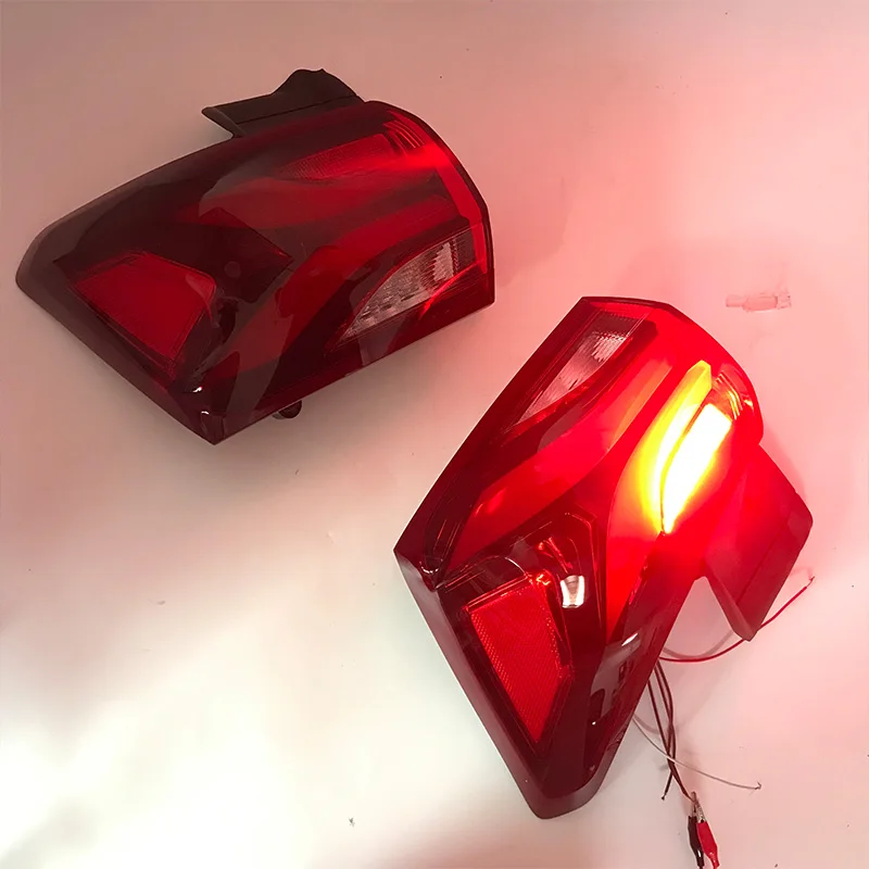 A set LED Tail Light Assembly For Chevrolet Equinox 2017-2022 money Driving light + brake light + turn signal Car Accessories