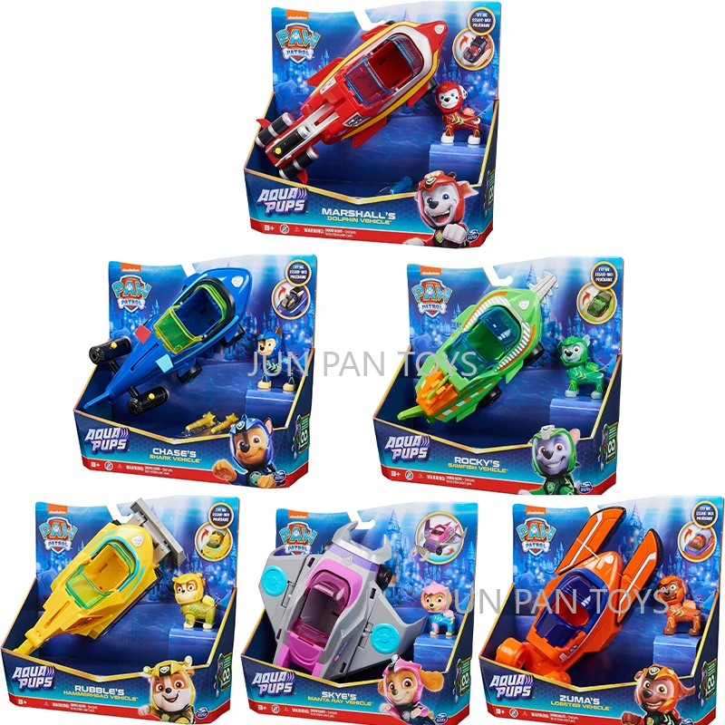 Figuras de acción de la Patrulla Canina, juguetes de rescate, Marshall,  Chase, Skye, coche de la Patrulla Canina, regalo para niños - AliExpress