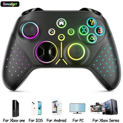 WiFi For SWITCH/iOS/Android/Steam Gamepad For Bluetooth Mac Wireless Game Controller LED Control Console Sharing&Trubo&6-axis