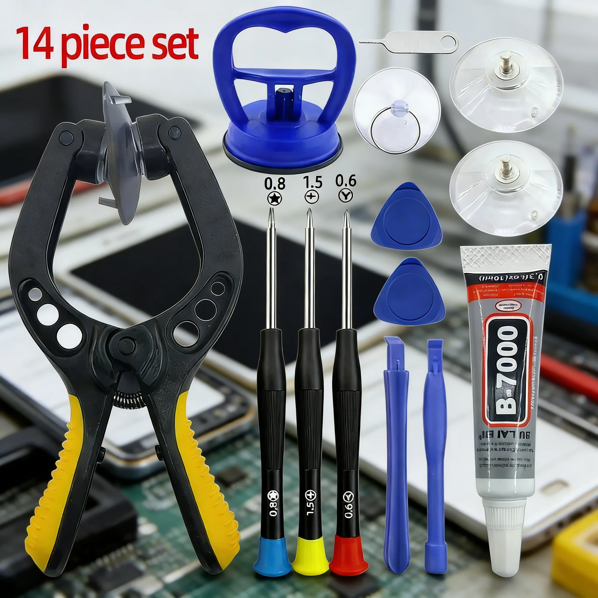 Precision Screwdriver Kit for Mobile Phone Laptop Tablet Electronic Repair & Cleaning Disassembly