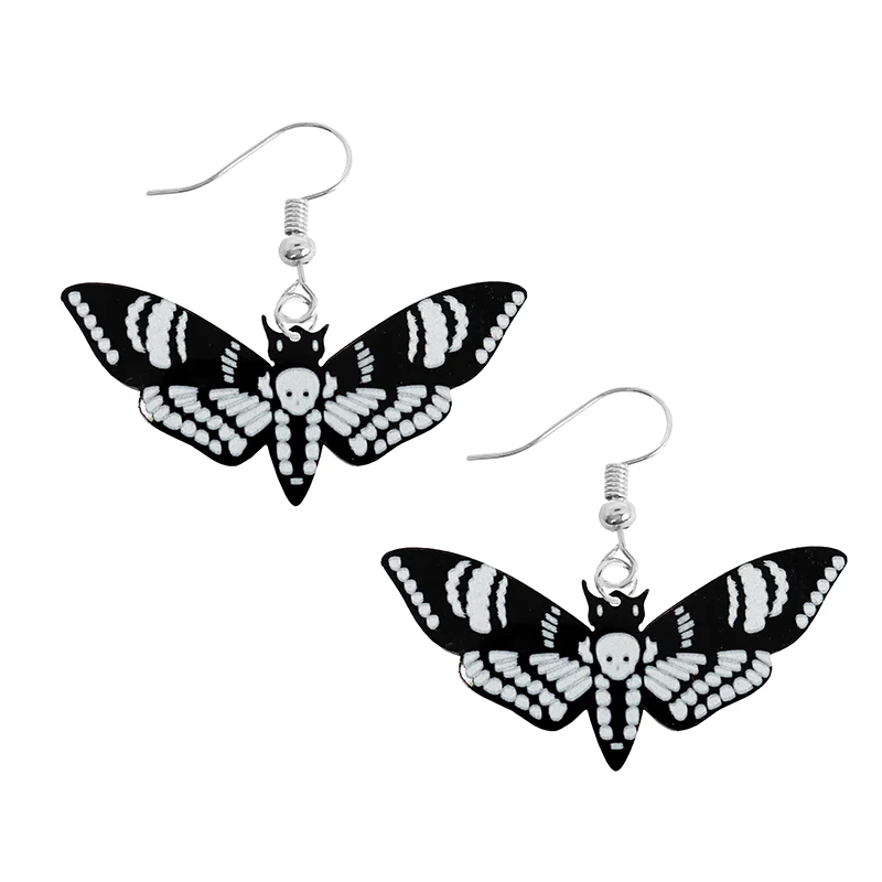 Acrylic Earrings For Women Kids Animal Rabbit Parrot Bird Frog Butterfly Gift
