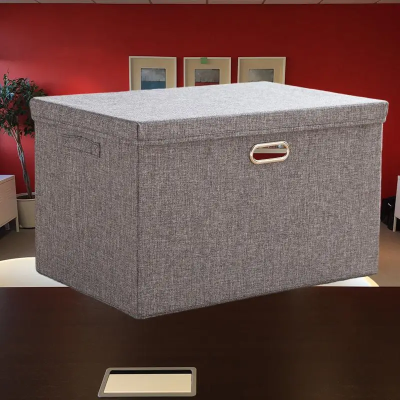 

Складная коробка для хранения из хлопка и льна-органайзер для игрушек Ultimate