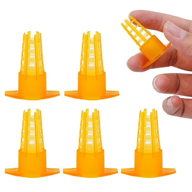 10/20Pcs Plastic Bees Protective Cover Cell Protector Cages Bee Queen Cage Beekeeping Equipments Apiculture Supplies beekeeping tools bee queen cages