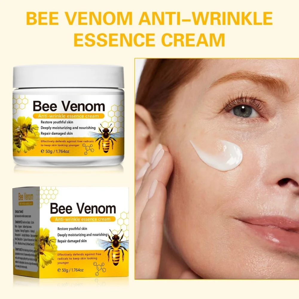 Skin Care Products Skin Care Essence Muscle Joint Relief Balm Bee Venom Cream Repair Hand And Foot Skin Redness And Itchiness Moisturizing Smoothing Skin Care Cream Body Care Gift