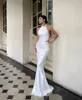 Modern Wedding Dresses Mermaid Sexy Customized Women Bride Dresses Halter Neck Elegant Bride Dress Long Wedding Party Gown 3