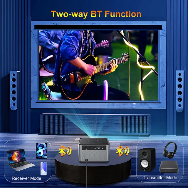 Xnano 小型ホームプロジェクター 4Kサポート Amazon.co.jp: 【ネトフリ・YouTube・Prime Video内蔵】XNANO