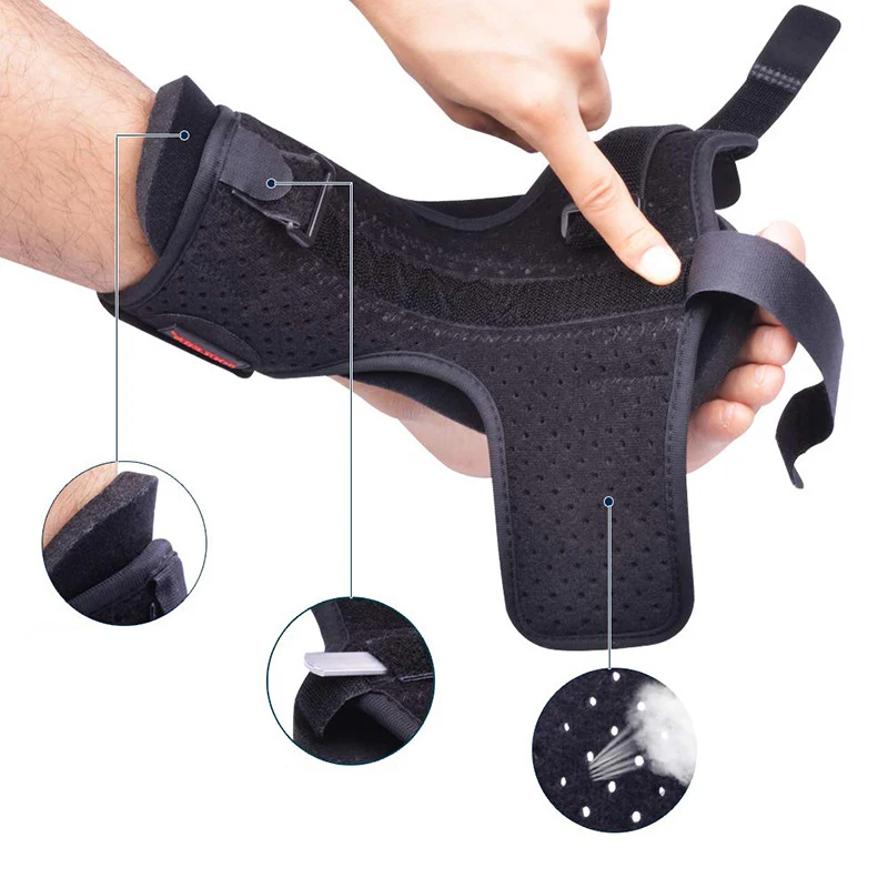 

1pcs Adjustable Plantar Fasciitis Night Splint Foot Drop Orthosis Stabilizer Brace Support Night Splints For Foot Correction