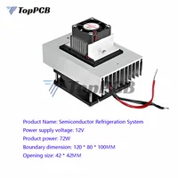 Semi-conducteur électronique Peltier, équipement de refroidissement, réfrigérateur, climatiseur pour animaux de compagnie, indispensable, 12 V 1