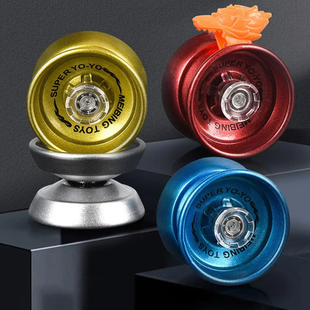 Yoyo Professional Competition Metal Yo Yo with 10 Ball Bearing
