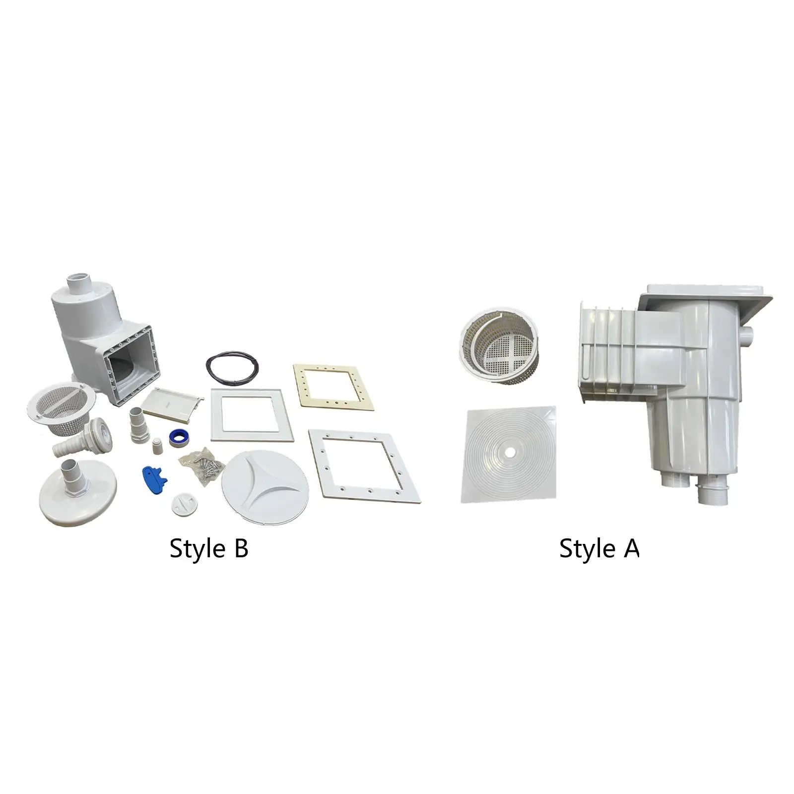 Ground Pool Kit Nozzle Water Outlet Wide Mouth Opening Ground Pool Filter for Swimming Pool Cleaning Equipment