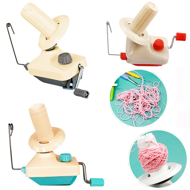 Yarn Ball Winder,Yarn Winder for Winding Yarn Skein Thread,Fiber Hand  Operated Swift Wool Yarn Winder for Knitting, Crocheting - AliExpress