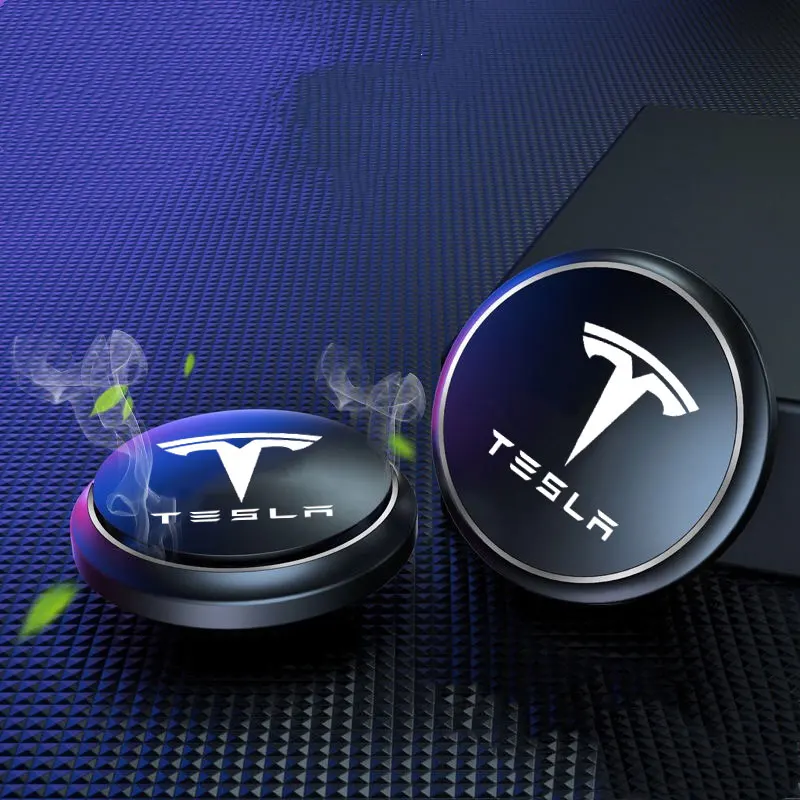 Car Flying Saucer Air Freshener Solid Aroma Perfume Diffuser Auto Perfume Aromatherapy for Tesla model 3 Y X S Accessories