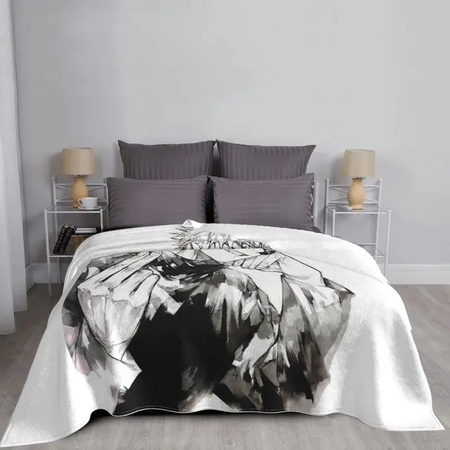 Manta De Anime Haikyuu!! Polar Suave Con Diseño De Hinata