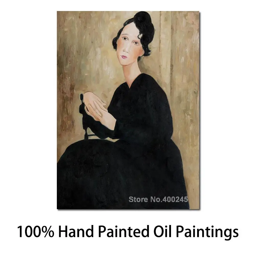 

Картина маслом на холсте портрет мадам Хейден б Amedeo Modigliani искусство для спальни декор Ручная роспись высокое качество