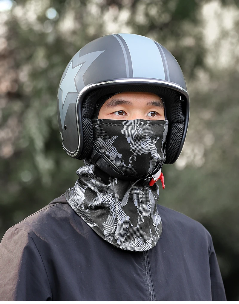 WEST BIKING Winter-Fleece-Sturmhaube, Vollgesichtsmaske, winddicht, thermisch, Unisex, Skifahren, Radfahren, Kopfbedeckung, Fahrradhelm, Liner, Sportausrüstung – Detail 15