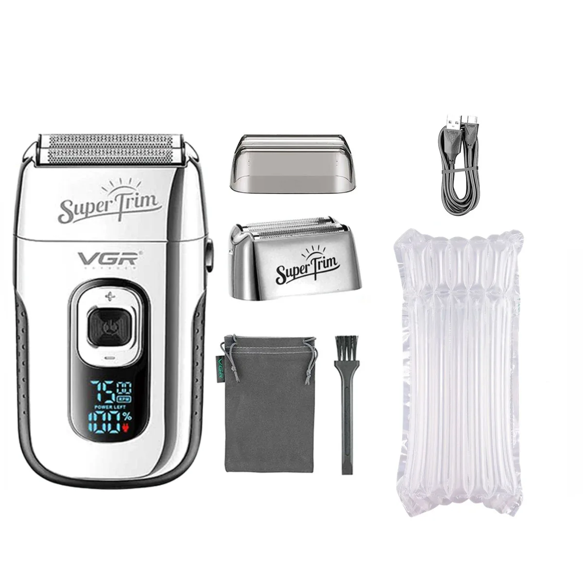 ماكينة حلاقة الشعر الكهربائية VGR للرجال ، ماكينة...