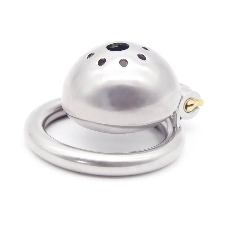 Penis Lock Cock Cage Stainless Steel Cock Cage Penis Ring Chastity Device With Stealth Lock Sex Toys For Men Adult Products penis chastity cage chastity lock sex toy