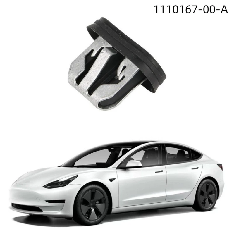 

Прочная накладка на пластину с фиксированной пряжкой бампера для модели 3 2020-2022 гг. 1110167-00-A 50LC