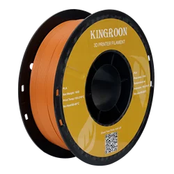 Eco-Friendly 3D Printer Filament - 1kg, 1.75mm, Tangle-Free, Fast Shipping (PLA Brown)