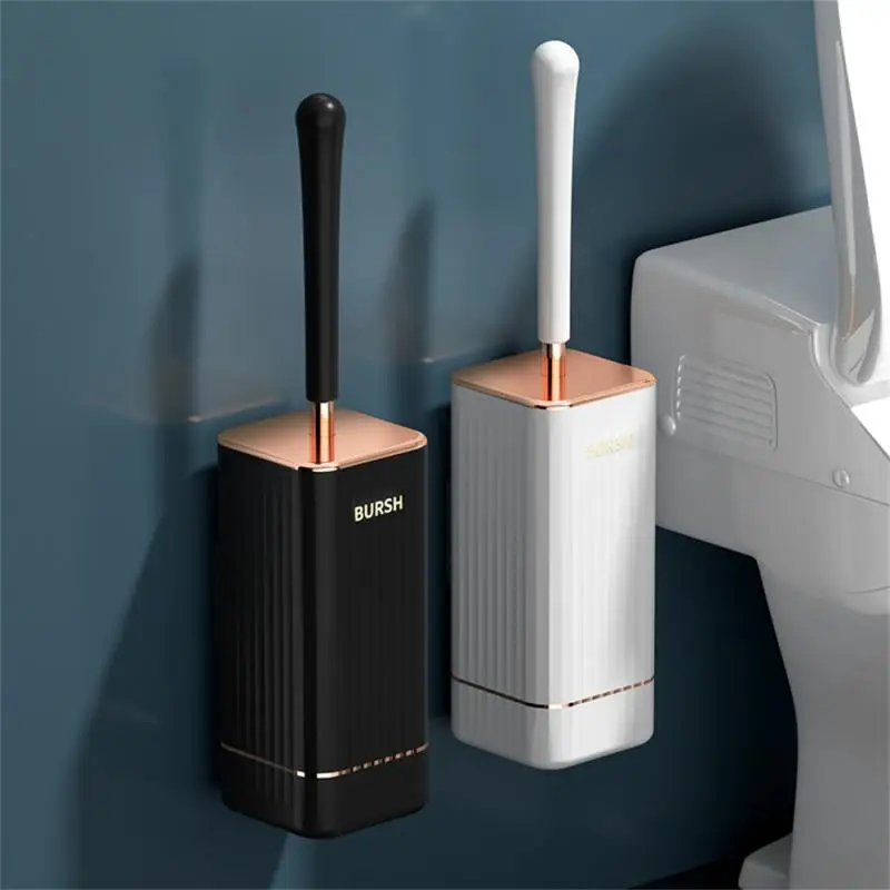 

Soft Handle Brushes Breathable Toilet Brush For Bathroom Toilet Brush Leakproof Toilet Cleaning Brush Household Cleaning